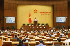 Quang cảnh phiên họp Quốc hội. (Ảnh: Doãn Tấn/TTXVN)