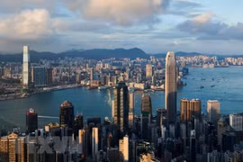 Một góc Hong Kong. (Nguồn: AFP/TTXVN)