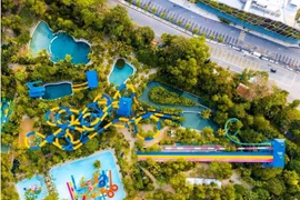 Quang cảnh công viên Penang Escape nhìn từ trên cao. (Nguồn: Penang)