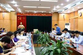 Tổ công tác về kiểm tra công vụ của Thủ tướng Chính phủ kiểm tra Bộ Văn hóa, Thể thao và Du lịch. (Nguồn: Bộ Nội vụ)