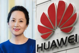 Phó Chủ tịch kiêm Giám đốc tài chính tập đoàn (CFO) của Huawei, bà Mạnh Vãn Chu. (Ảnh: Reuters/TTXVN)