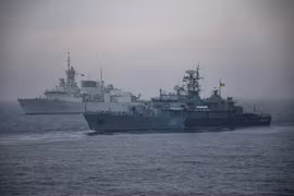 Cuộc diễn tập hải quân thường niên Sea Shield 2019 của NATO. (Nguồn: NATO)