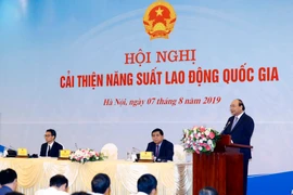 Thủ tướng Nguyễn Xuân Phúc phát biểu chỉ đạo. (Ảnh: Thống Nhất/TTXVN)