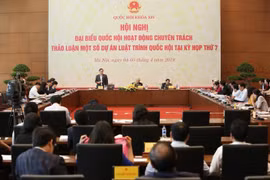 Quang cảnh hội nghị. (Ảnh: Dương Giang/TTXVN)