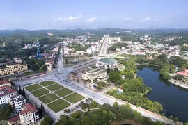 Một góc thành phố Yên Bái. (Nguồn: Yenbai.gov.vn)