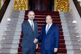 Thủ tướng Nguyễn Xuân Phúc tiếp Tổng Giám đốc Quỹ OPEC về phát triển quốc tế (OFID) Abdullhamid Alkhalifa. (Ảnh: Thống Nhất/TTXVN)