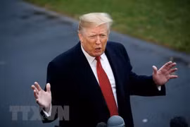 Tổng thống Mỹ Donald Trump. (Nguồn: THX/TTXVN)