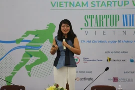 Họp báo giới thiệu về cuộc thi. (Nguồn: Facebook Vietnam Startup Wheel 2019)
