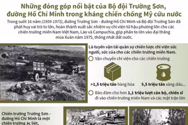 Những đóng góp nổi bật của Bộ đội Trường Sơn.