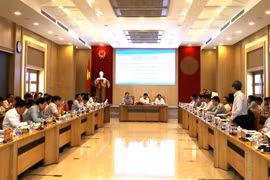 Quang cảnh hội nghị. (Ảnh: Tiên Minh/TTXVN)