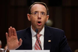 Thứ trưởng Tư pháp Mỹ Rod Rosenstein. (Nguồn: Reuters)