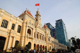 Trụ sở HĐND, UBND Thành phố Hồ Chí Minh. (Ảnh: Hồng Đạt/TTXVN)