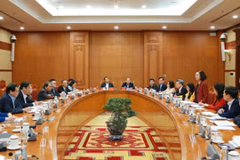Quang cảnh hội nghị. (Ảnh: Phương Hoa/TTXVN)