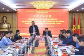 Quang cảnh hội nghị. (Ảnh: Tuấn Anh/TTXVN)