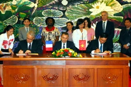 Ký thỏa ước tín dụng 20 triệu euro cho ứng phó biến đổi khí hậu