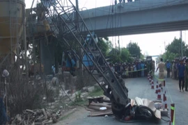 Đồng Tháp: Đứt cáp cần cẩu khiến 3 mẹ con tử vong tại chỗ