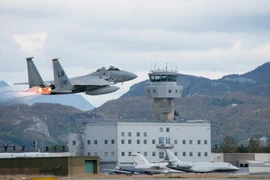 Máy bay chiến đấu của không quân Na Uy tham gia tập trận. (Nguồn: Không quân Na Uy)