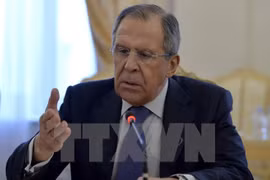 Ngoại trưởng Nga Sergei Lavrov. (Ảnh: AFP/TTXVN)