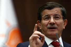 Thủ tướng Thổ Nhĩ Kỳ Ahmet Davutoglu. (Nguồn: AFP)