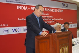 Nâng kim ngạch thương mại Việt Nam-Ấn Độ lên 20 tỷ USD năm 2020