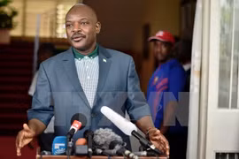 Tổng thống Burundi Pierre Nkurunziza. (Nguồn: AFP/TTXVN)