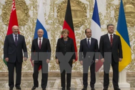 Tuyên bố chung ở Minsk ủng hộ giải quyết xung đột tại Ukraine 