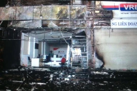 Cháy tòa nhà chi nhánh Ngân hàng Thương mại cổ phần Quốc Dân 