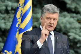 Tổng thống Ukraine Petro Poroshenko. (Ảnh: AFP/TTXVN)
