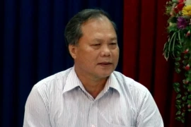 Chủ nhiệm Ủy ban Pháp luật của Quốc hội Phan Trung Lý phát biểu tại buổi làm việc với Tỉnh ủy Cà Mau. (Ảnh: Kim Há/TTXVN) 