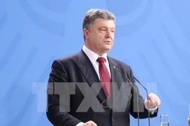Tổng thống Ukraine Petro Poroshenko. (Nguồn: AFP/TTXVN)