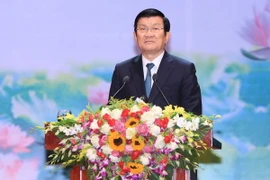 Chủ tịch nước Trương Tấn Sang. (Ảnh: Doãn Tấn/TTXVN)