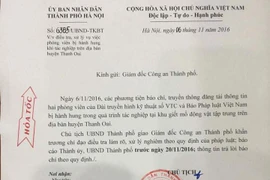 Chủ tịch Hà Nội Nguyễn Đức Chung chỉ đạo xử lý vụ 2 phóng viên bị đánh