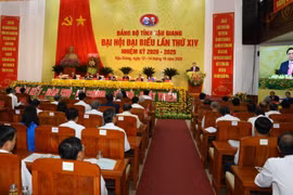 Ủy viên Bộ Chính trị, Bí thư Trung ương Đảng, Trưởng Ban Tổ chức Trung ương Phạm Minh Chính phát biểu. (Ảnh: Duy Khương/TTXVN)