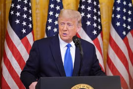 Tổng thống Mỹ Donald Trump. (Ảnh: AFP/TTXVN)