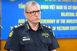 Ông Michael Outram, Cao ủy Cơ quan Bảo vệ biên giới Australia. (Ảnh: PV/Vietnam+)