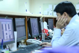 Các nhà đầu tư đang khá lạc quan về xu hướng tăng trưởng của VN30. (Ảnh: Vietnam+)