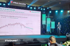 VN-Index đang trong giai đoạn tích lũy và có thể đối mặt với những rung lắc trong năm 2024 và đầu năm 2025. (Ảnh: Vietnam+)