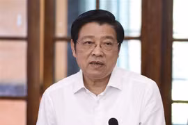 Trưởng ban Nội chính Trung ương Phan Đình Trạc. (Ảnh: Thống Nhất/TTXVN)