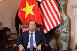 Đại sứ Việt Nam tại Hoa Kỳ Nguyễn Quốc Dũng. (Ảnh: TTXVN)