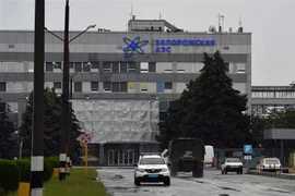 Nhà máy Điện Hạt nhân Zaporizhzhia ở miền Nam Ukraine. (Ảnh: AFP/TTXVN)