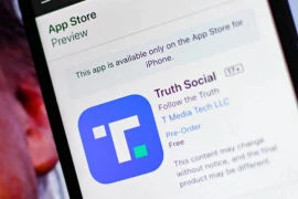 Truth Social. (Nguồn: CBS News)