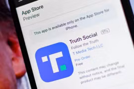 Truth Social. (Nguồn: CBS News)