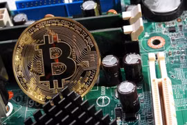 Đồng tiền điện tử Bitcoin. (Ảnh: Fortune/TTXVN)