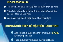 Lần đầu tiên phát hiện các phân tử nước trên bề mặt tiểu hành tinh