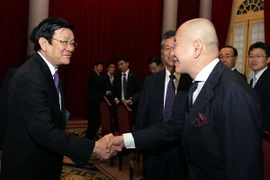 Chủ tịch nước tiếp Đoàn doanh nghiệp Nhật Bản tại Việt Nam