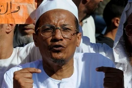 Ông Ali Benhadj, nhân vật số hai của đảng Mặt trận Hồi giáo cứu thế (FIS). (Nguồn: AFP)