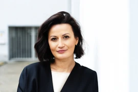 Chủ tịch Thượng viện Vương quốc Bỉ Stéphanie D'Hose. (Ảnh: TTXVN phát)