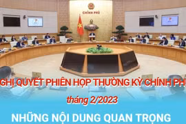Những nội dung của Nghị quyết phiên họp thường kỳ Chính phủ tháng 2