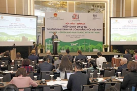 Quang cảnh hội thảo. (Ảnh: Trần Việt/TTXVN)