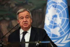 Tổng Thư ký Liên hợp quốc Antonio Guterres. (Ảnh: AFP/TTXVN)